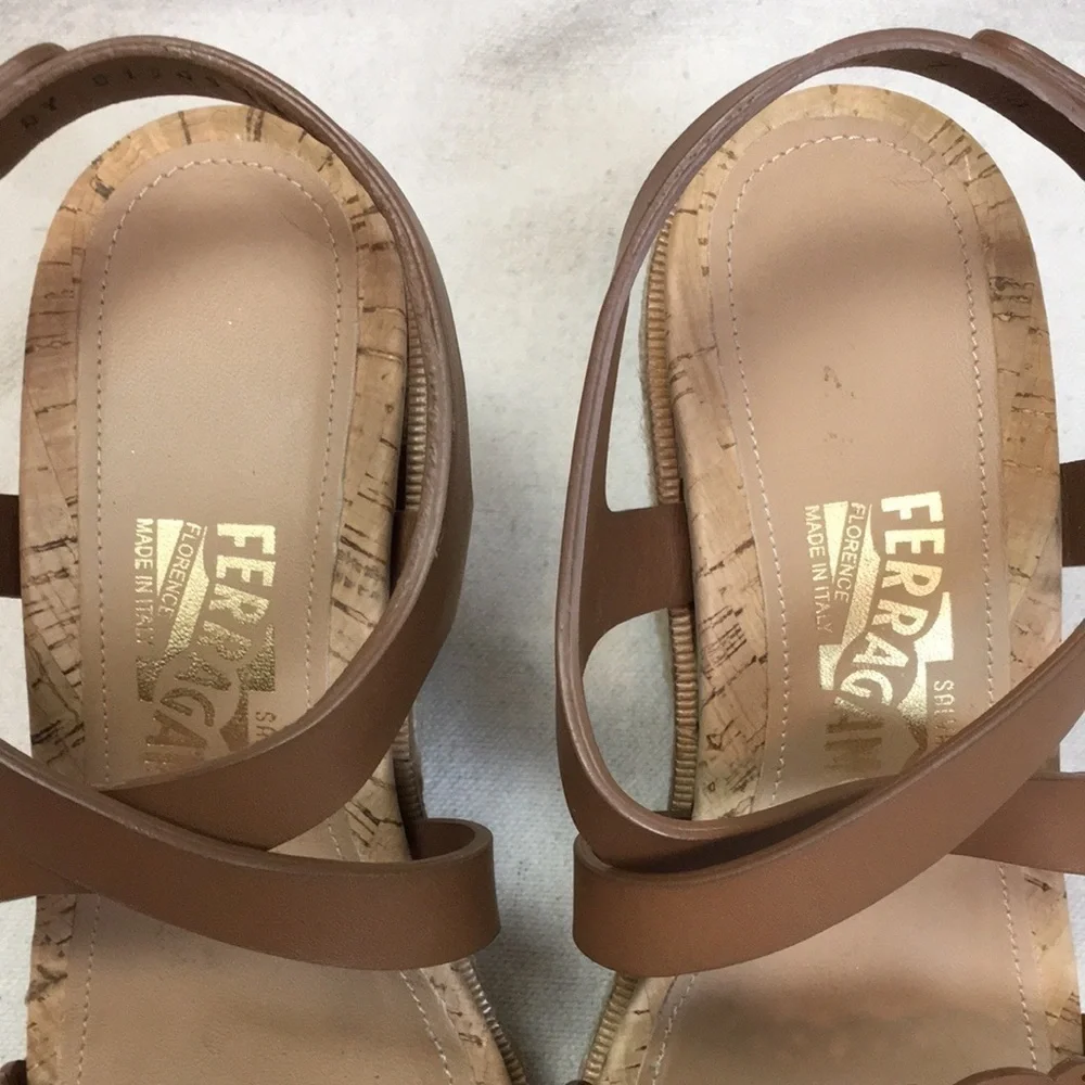 Salvatore Ferragamo Gioela Wedge Sandals